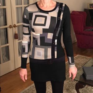 Geometric contemporary dress